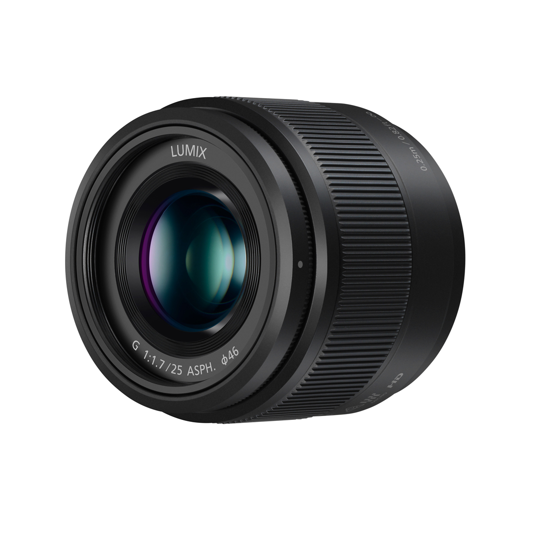 Panasonic G 25mm F/1.7 ASPH Sort