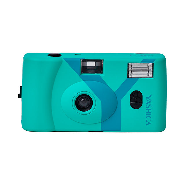 Yashica MF-1 Snapshot Art Analog Kamera Turkis