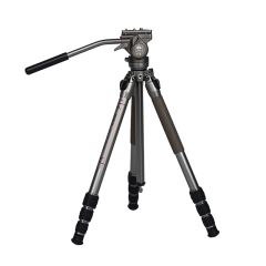 Sirui Pilot Series Alu Tripod GT04 + GT5 Videohoved